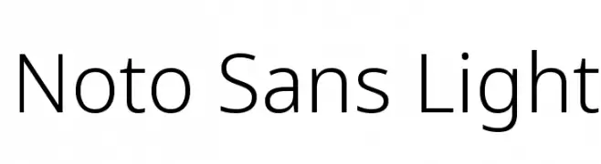 Noto Sans Light  Fuentes Gratis Descargar
