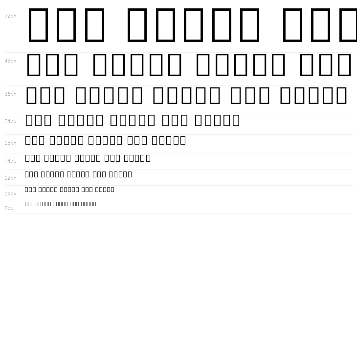 Noto Sans Malayalam UI Bold Waterfall