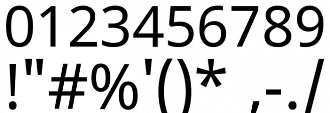 Noto Sans Malayalam UI Font OTHER CHARS