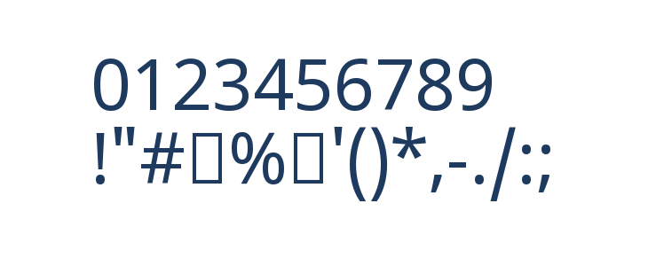 Noto Sans Malayalam Other Characters