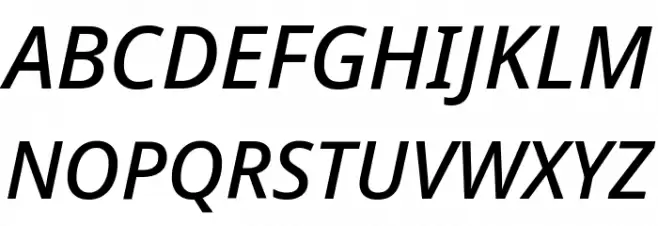 Noto Sans Medium Italic Шрифта ВЕРХНИЙ
