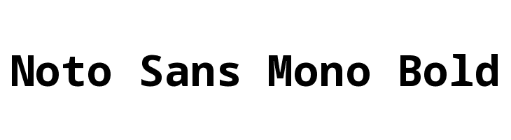 noto sans mono noto sans mono