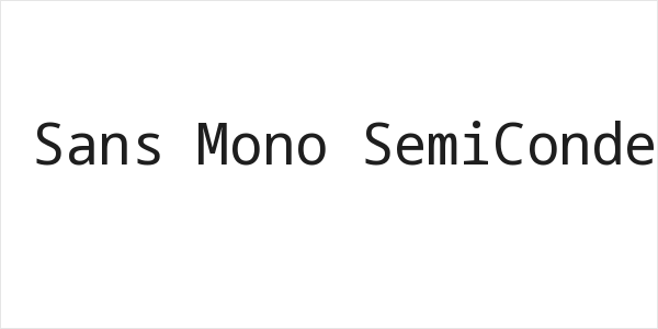 Noto Sans Mono SemiCondensed Logo