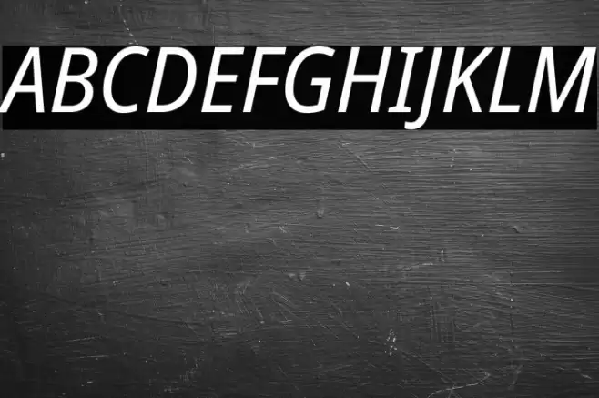 Noto Sans SemiCondensed Italic Font examples