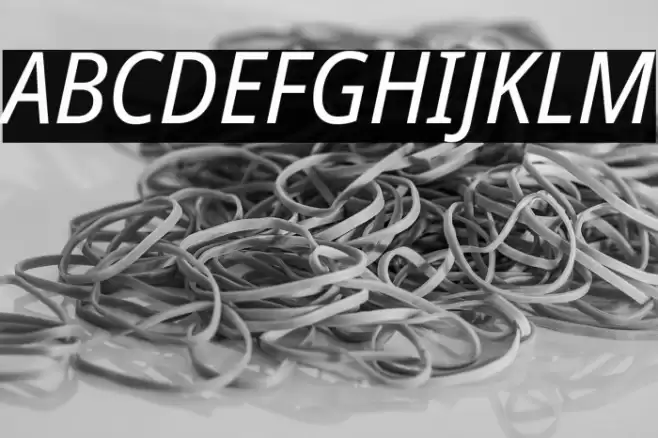 Noto Sans SemiCondensed Italic Font examples