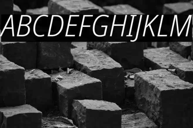 Noto Sans SemiCondensed Light Italic Font examples