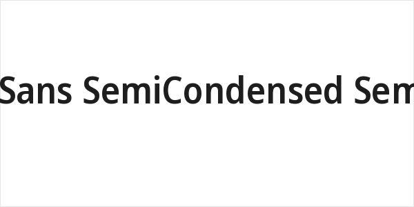 Noto Sans SemiCondensed SemiBold Logo