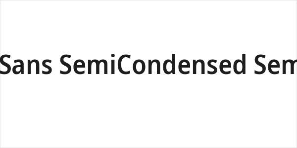 Noto Sans SemiCondensed SemiBold Logo