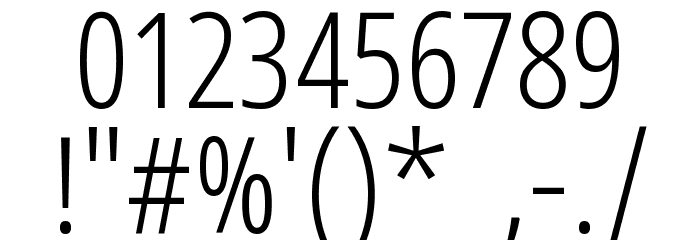 Noto Sans Sinhala ExtraCondensed Light Font OTHER CHARS