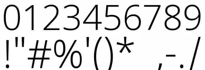 Noto Sans Sinhala Light Font OTHER CHARS