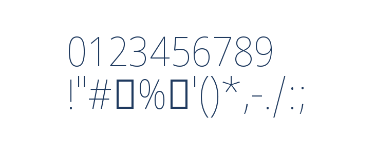 Noto Sans Sinhala SemiCondensed Thin Other Characters