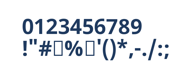 Noto Sans Sinhala UI Bold Other Characters