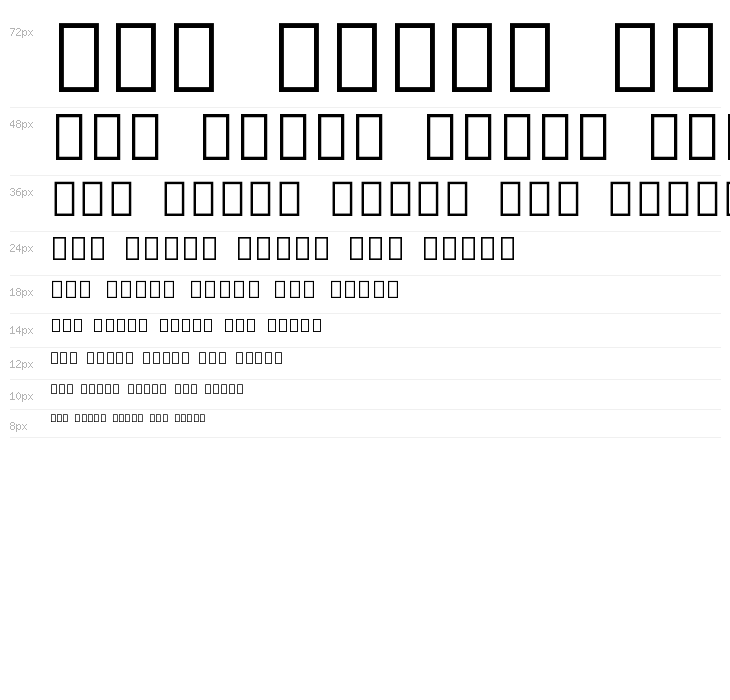 Noto Sans Sinhala UI ExtraBold Waterfall