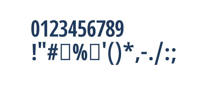 Noto Sans Sinhala UI ExtraCondensed SemiBold Other Characters