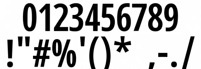 Noto Sans Sinhala UI ExtraCondensed SemiBold Font OTHER CHARS