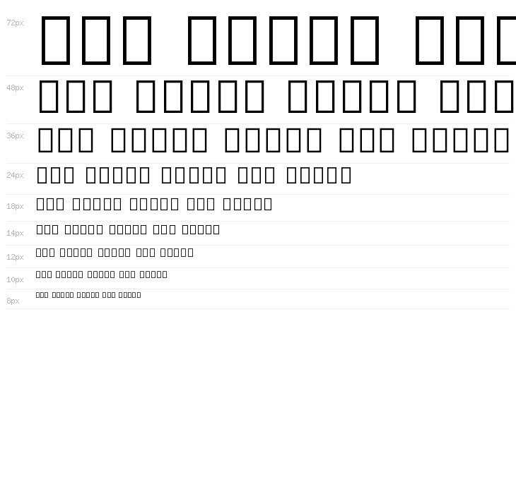 Noto Sans Sinhala UI ExtraCondensed Thin Waterfall