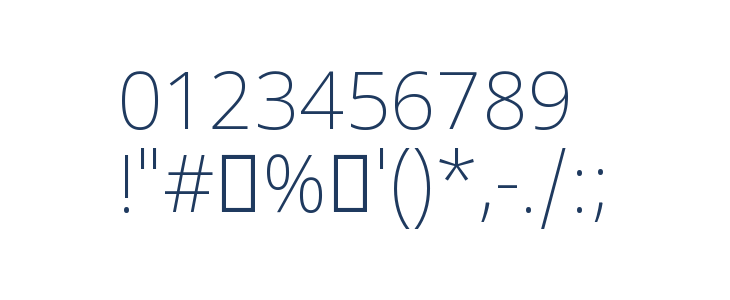 Noto Sans Sinhala UI ExtraLight Other Characters