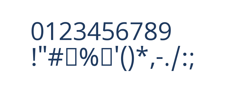 Noto Sans Sinhala UI Regular Other Characters