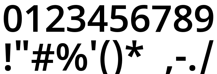 Noto Sans Sinhala UI SemiBold Font OTHER CHARS