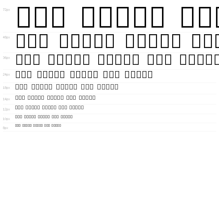 Noto Sans Sinhala UI SemiCondensed Bold Waterfall