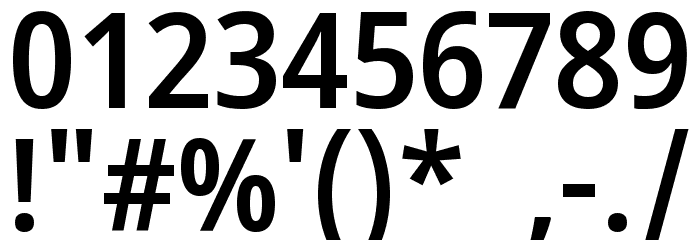 Noto Sans Sinhala UI SemiCondensed SemiBold Font OTHER CHARS