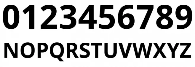 Noto Sans Symbols Bold Font OTHER CHARS