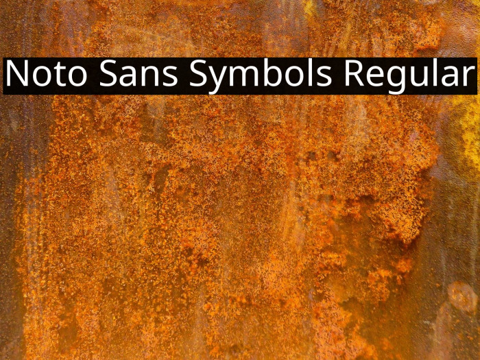 Noto sans symbols powerpoint ошибка