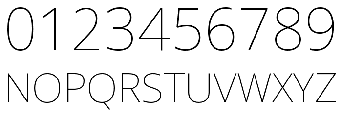 Noto Sans Symbols Thin Font OTHER CHARS