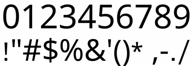 Noto Sans Syriac Eastern Regular フォント その他の文字