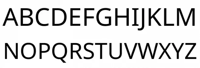 Noto Sans Syriac Eastern Regular フォント 大文字
