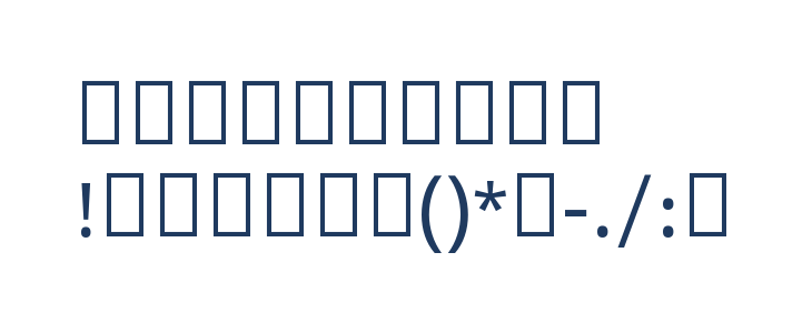 Noto Sans Syriac Estrangela Other Characters