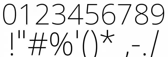 Noto Sans Tamil ExtraLight Font OTHER CHARS