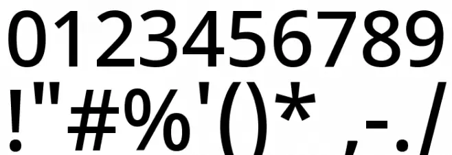 Noto Sans Tamil Medium Font OTHER CHARS