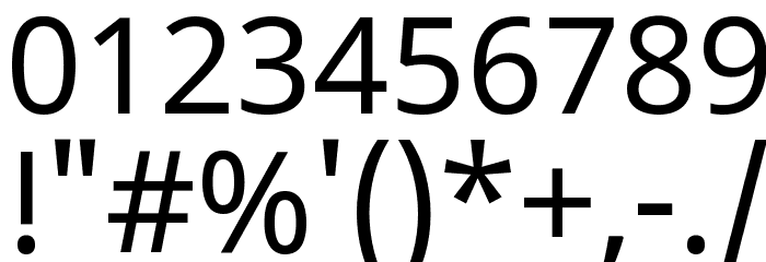Noto Sans Tamil Regular Font OTHER CHARS