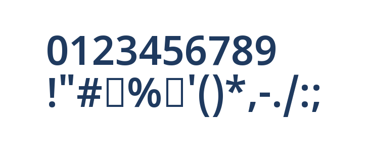 Noto Sans Tamil SemiBold Other Characters