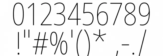 Noto Sans Tamil UI Condensed Thin Font OTHER CHARS