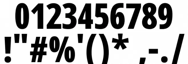 Noto Sans Tamil UI ExtraCondensed ExtraBold Font OTHER CHARS