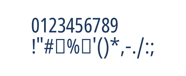 Noto Sans Tamil UI ExtraCondensed Other Characters