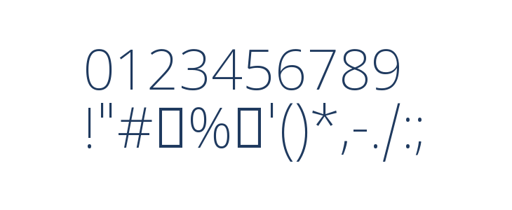 Noto Sans Tamil UI ExtraLight Other Characters