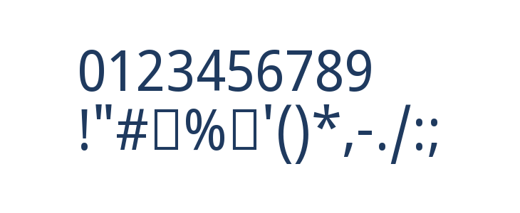 Noto Sans Tamil UI SemiCondensed Other Characters