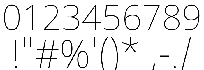 Noto Sans Tamil UI Thin Font OTHER CHARS