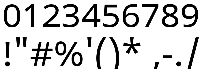 Noto Sans Telugu UI Font OTHER CHARS