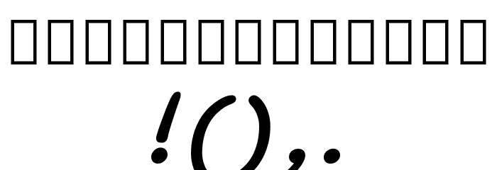 Noto Sans Thaana Bold Font OTHER CHARS