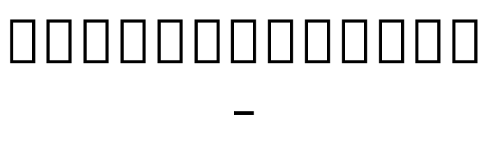 Noto Sans Thai ExtraCondensed ExtraLight Font OTHER CHARS