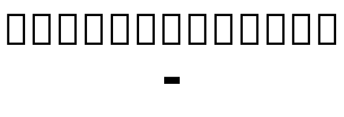 Noto Sans Thai ExtraCondensed SemiBold Font OTHER CHARS