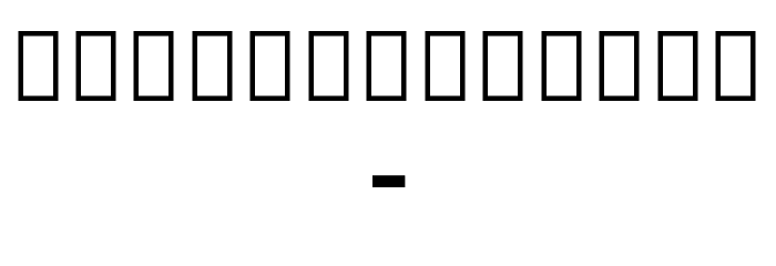Noto Sans Thai ExtraCondensed Font OTHER CHARS