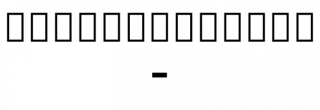 Noto Sans Thai Regular Font OTHER CHARS