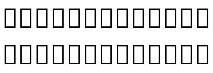 Noto Sans Thai SemiCondensed ExtraLight Font LOWERCASE