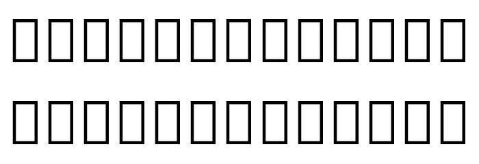 Noto Sans Thai UI Condensed SemiBold Font LOWERCASE