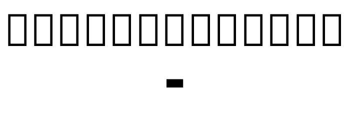 Noto Sans Thai UI ExtraCondensed Bold Font OTHER CHARS